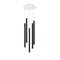Z-Lite Forest 5 Light Island/Billiard, Chrome & Matte Black 917MP24-MB-LED-5RCH - alternate 3